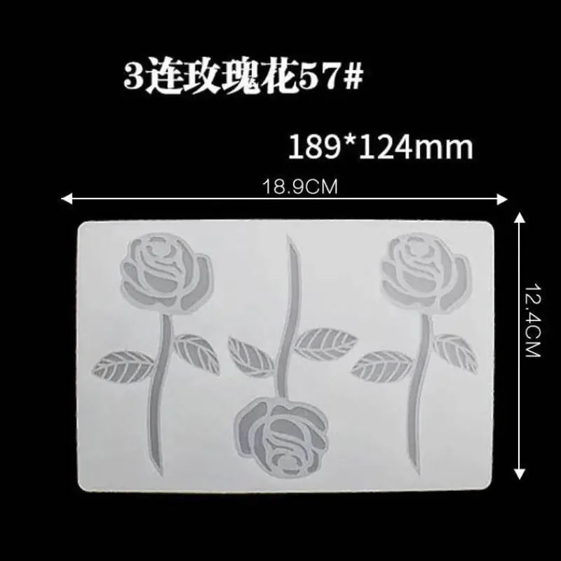 Tom Küche & Esszimmer-Silikon-Schokoladenform für kreative Kuchendekorationen – verschiedene lustige Formen