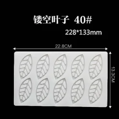 Tom Küche & Esszimmer-Silikon-Schokoladenform für kreative Kuchendekorationen – verschiedene lustige Formen