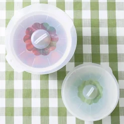 Deco Küche & Esszimmer-Silikon-Schüsseldeckel-Set – wiederverwendbare Küchenabdeckungen zur Aufbewahrung von Lebensmitteln