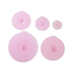 Deco Küche & Esszimmer-Silikon-Schüsseldeckel-Set – wiederverwendbare Küchenabdeckungen zur Aufbewahrung von Lebensmitteln