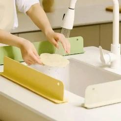 The Decor Haven Küche & Esszimmer-Silikon-Spülbeckenschutzpad – wiederverwendbarer Spritzschutz