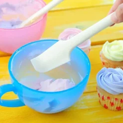 Tom Küche & Esszimmer-Silikon-Winkel – langlebiges Backwerkzeug zum Rühren von Kuchencreme