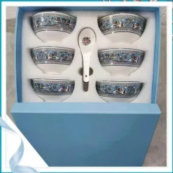 Elegance at the Table Küche & Esszimmer-Silk Road Kaffee- und Teeservice – Elegantes Teegeschirr mit Tassen, Tellern und Essgeschirr