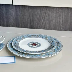 Elegance at the Table Küche & Esszimmer-Silk Road Kaffee- und Teeservice – Elegantes Teegeschirr mit Tassen, Tellern und Essgeschirr