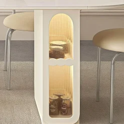 The Lounge Loft Möbel-Silvana Esstisch – Moderne, elegante Esszimmermöbel