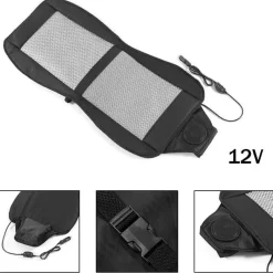 Wild u0026 Free Gear Autozubehör|Automobilindustrie-Sitzkissen mit Kühlventilator – Bequemes Luftpolster für heißes Wetter