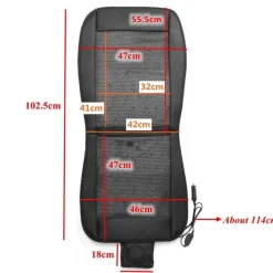 Wild u0026 Free Gear Autozubehör|Automobilindustrie-Sitzkissen mit Kühlventilator – Bequemes Luftpolster für heißes Wetter