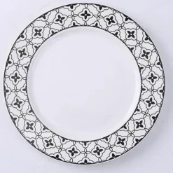 Plates u0026 More Küche & Esszimmer-Skandinavische Dessertteller aus Keramik – 8 Zoll Frühstücksuntertassen-Set