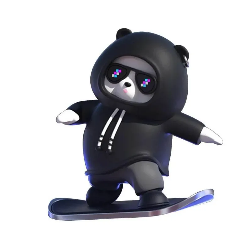 Wild u0026 Free Gear Autozubehör|Automobilindustrie-Skateboard-Bär-Dekor – süßes Geschenk für Skateboard-Liebhaber