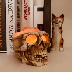 Glow u0026 Shade Beleuchtung-Skull LED Night Light - Halloween Spooky Decor