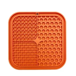 Furendo Haustierzubehör|Reinigungswerkzeuge Für Haustiere-Slow Feeder Bowl zur Linderung von Angstzuständen bei Haustieren – Saugnapf zur Stressreduzierung