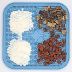 Furendo Haustierzubehör|Reinigungswerkzeuge Für Haustiere-Slow Feeder Bowl zur Linderung von Angstzuständen bei Haustieren – Saugnapf zur Stressreduzierung