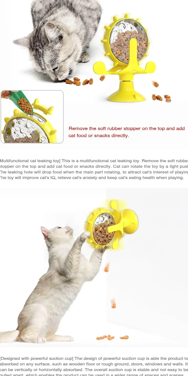TailTrend Reinigungswerkzeuge Für Haustiere|Haustierspielzeug-Slow Feeder Haustierspielzeug – Interaktive Fütterungslösung für Hunde und Katzen