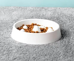 Furendo Haustierzubehör|Reinigungswerkzeuge Für Haustiere-Slow Feeder Hundenapf – Anti-Schling-Napf für gesunde Ernährung