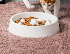 Furendo Haustierzubehör|Reinigungswerkzeuge Für Haustiere-Slow Feeder Hundenapf – Anti-Schling-Napf für gesunde Ernährung