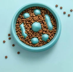 Furendo Haustierzubehör|Reinigungswerkzeuge Für Haustiere-Slow Feeder Hundenapf – Anti-Schling-Napf für gesunde Ernährung