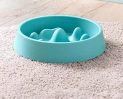 Furendo Haustierzubehör|Reinigungswerkzeuge Für Haustiere-Slow Feeder Hundenapf – Anti-Schling-Napf für gesunde Ernährung