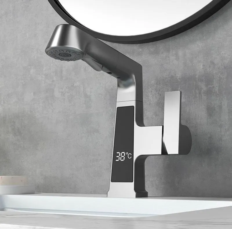 The Blissful Bath Badezimmer-Smart Faucet - Temperature Display Kitchen Tap