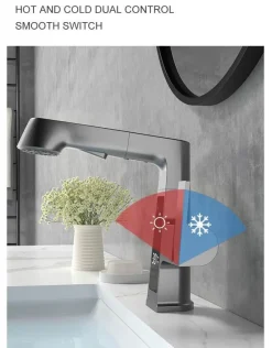 The Blissful Bath Badezimmer-Smart Faucet - Temperature Display Kitchen Tap