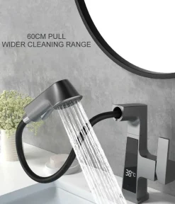 The Blissful Bath Badezimmer-Smart Faucet - Temperature Display Kitchen Tap