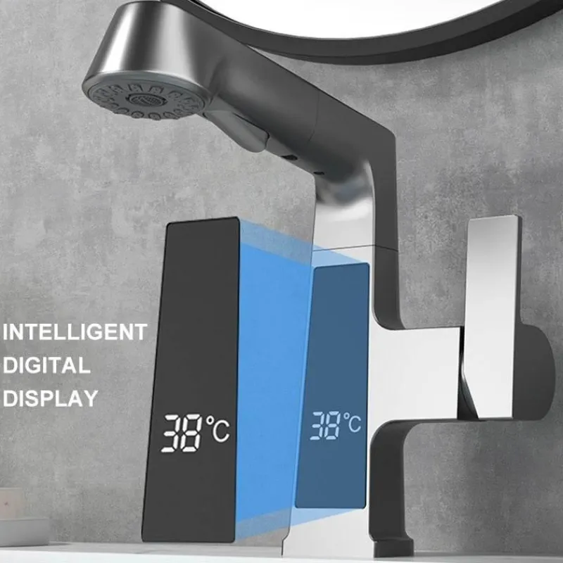 The Blissful Bath Badezimmer-Smart Faucet - Temperature Display Kitchen Tap