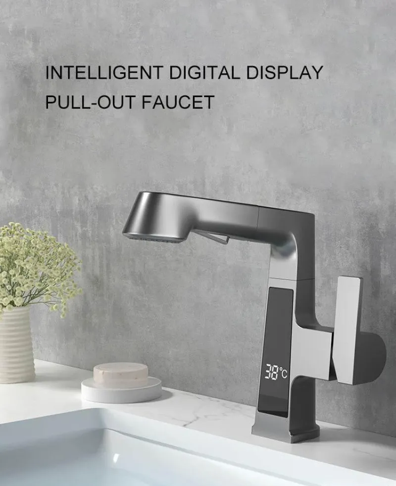 The Blissful Bath Badezimmer-Smart Faucet - Temperature Display Kitchen Tap