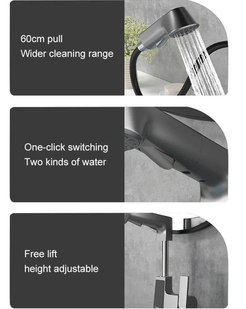 The Blissful Bath Badezimmer-Smart Faucet - Temperature Display Kitchen Tap