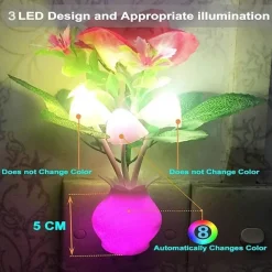 Ember u0026 Ivy Beleuchtung-Smart Sensor Mini-Blumenvase-Nachtlampe