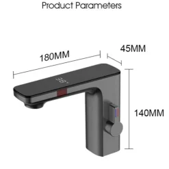 The Culinary Kit Küche & Esszimmer-Smart Sensor Wasserhahn - Energieeffiziente Digitalanzeige