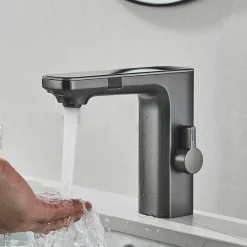 The Culinary Kit Küche & Esszimmer-Smart Sensor Wasserhahn - Energieeffiziente Digitalanzeige