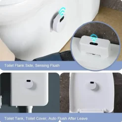 The Blissful Bath Badezimmer-Smart Toilet Auto Flush Sensor - Intelligent Bathroom Upgrade
