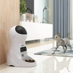 Furry Haven Tierfütterung|Haustierzubehör-Smart WiFi Pet Feeder - Automatischer Futterspender für Katzen und Hunde