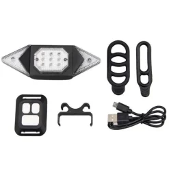 Decor Fahrräder & Verkehr-Smartes Fahrradlicht mit Fernbedienung – Innovative Blinker-Sicherheitslampe