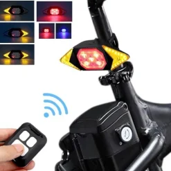 Decor Fahrräder & Verkehr-Smartes Fahrradlicht mit Fernbedienung – Innovative Blinker-Sicherheitslampe