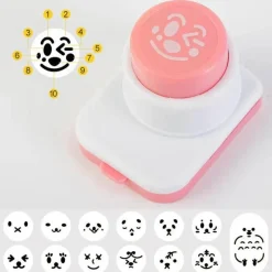 Tom Küche & Esszimmer-Smiley-Sushi-Formen-Set – DIY-Bento-Dekorationsset