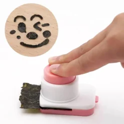 Tom Küche & Esszimmer-Smiley-Sushi-Formen-Set – DIY-Bento-Dekorationsset