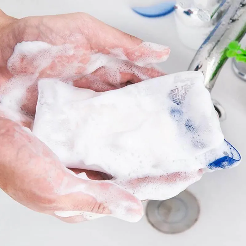 The Blissful Bath Badezimmer-Soap Saver Bags - 10pcs Foaming Soap Storage Pouches