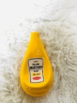 The Decor Haven Küche & Esszimmer-Soßenspender aus Keramik – Elegante Gewürzflasche