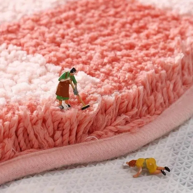 Aqua Essence Badezimmer-Soft Absorbent Bath Mat - Meadow Tufted Bathroom Rug