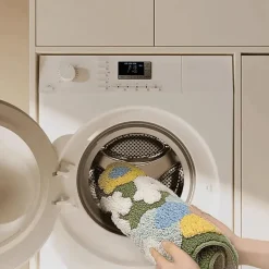 Aqua Essence Badezimmer-Soft Absorbent Bath Mat - Meadow Tufted Bathroom Rug