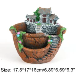 Comfort u0026 Style Beleuchtung-Solar Fairy House Lamp - Decorative Outdoor Garden Light