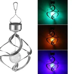 Comfort u0026 Style Beleuchtung-Solar LED Wind Chimes - Color-Changing Decorative Lights