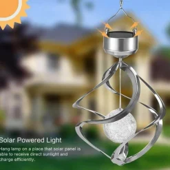 Comfort u0026 Style Beleuchtung-Solar LED Wind Chimes - Color-Changing Decorative Lights