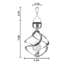Comfort u0026 Style Beleuchtung-Solar LED Wind Chimes - Color-Changing Decorative Lights