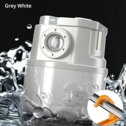 The Outdoor Vault Camping-Werkzeuge|Heimwerkzeuge-Solarbetriebene wiederaufladbare Campinglaterne – LED-Explorer-Licht für den Außenbereich