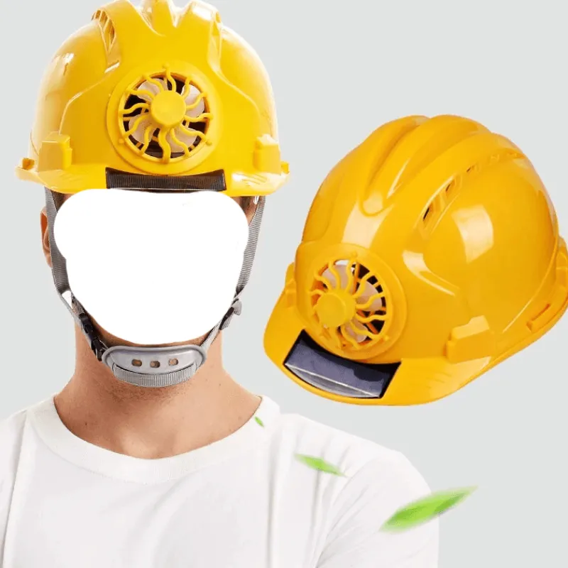 Roam Ready Outdoor-Artikel|Heimwerkzeuge-Solarbetriebener Kühlventilatorhelm – Sicherheitskopfbedeckung für Arbeiten im Freien
