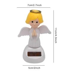 Wild u0026 Free Gear Autozubehör|Automobilindustrie-Solarbetriebenes Mittelfinger-Auto-Armaturenbrett-Dekor – lustiges Auto-Accessoire