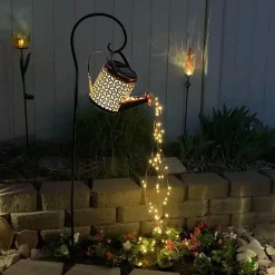 Comfort u0026 Style Beleuchtung-Solar-Garten-Gießkannenlicht - Terrassendekor