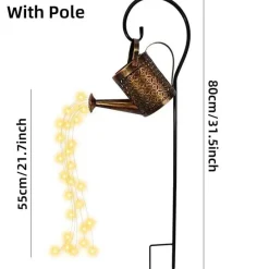 Comfort u0026 Style Beleuchtung-Solar-Garten-Gießkannenlicht - Terrassendekor