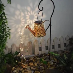 Comfort u0026 Style Beleuchtung-Solar-Garten-Gießkannenlicht - Terrassendekor
